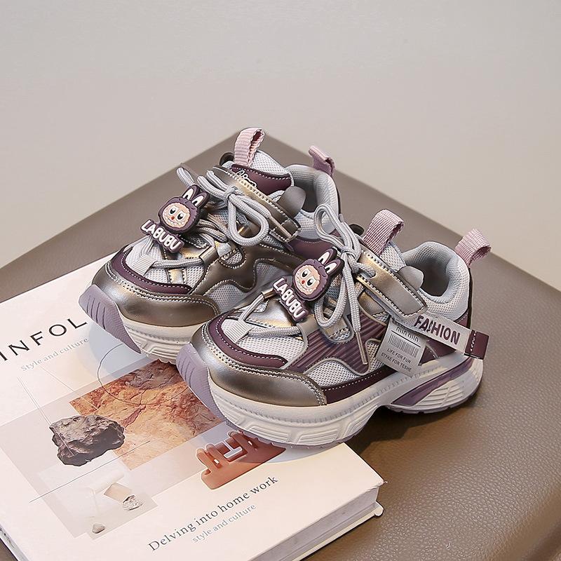 Comfortable Spring Autumn Sports Shoes For Big Kids Boys Girls Fashionable Casual Running Sneakers For Students