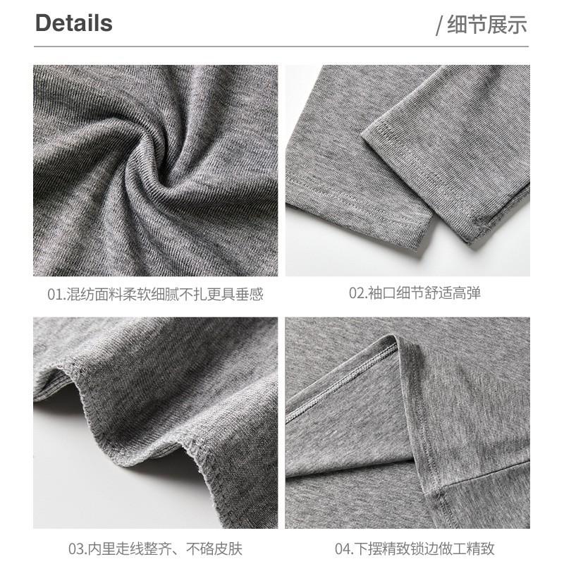 Womens Soft Tencel Wool Blend Half Turtleneck Long Sleeve Top Slim Fit Base Layer Winter