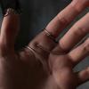 Exquisite Craftsmanship Ring Finger Adjustable Fit Irregular Pleated Joint Durable