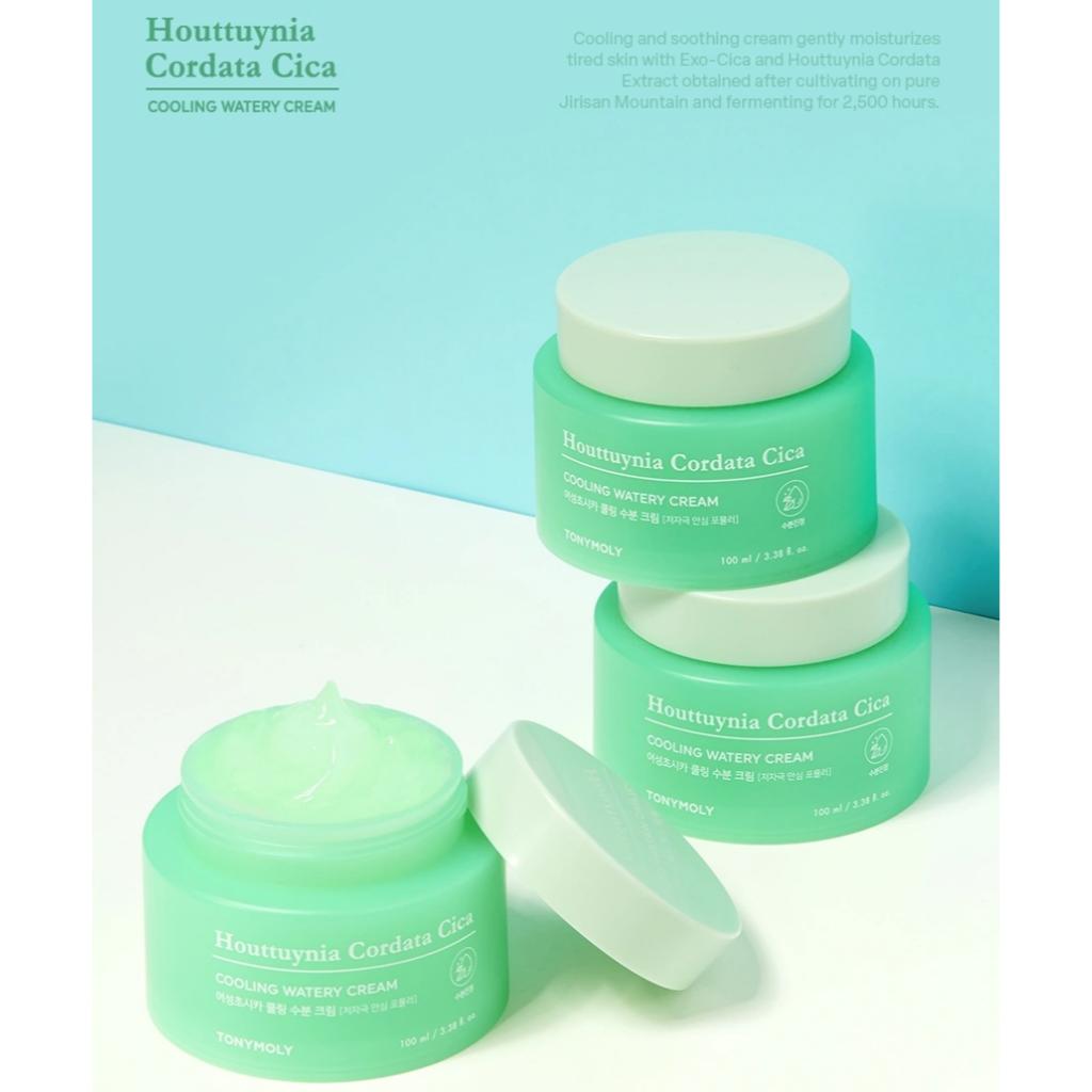 Tonymoly Houttuynia Cordata Cica Kühlende wässrige Creme 100ml