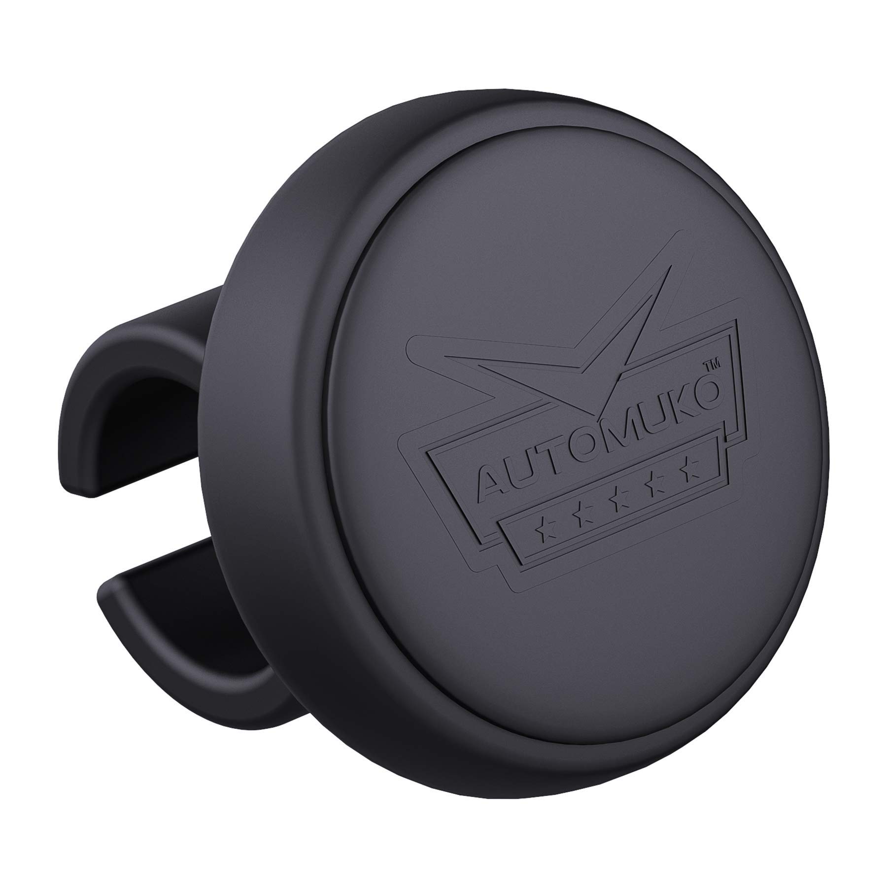 

AutoMuko Steering Wheel Spinner Silicone Power Handle Steering Wheel Knob Easy Installation No Tools Required Black