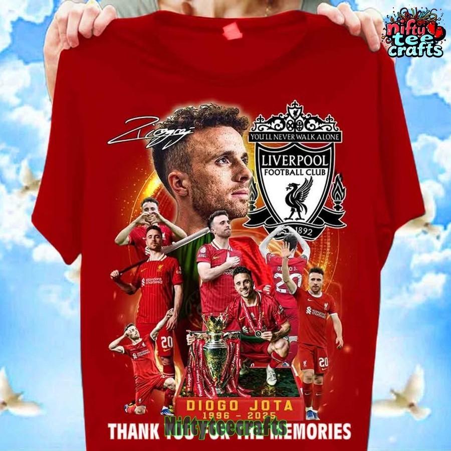 

Diogo Jota With You’ll Never Walk Alone Tee Shirt A580 S
