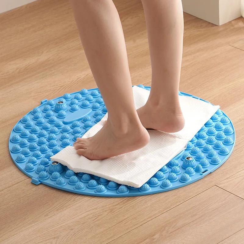Durable And Safe New Finger Pressure Board Foot Massage Pad Foot Step Through The Meridian Jogging Massage Pad Fitness Pedal
