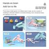 30W Children's Glue Gun Mini Hot Melt Glue Gun Electric Temperature Gun Set with Transparent Glue Stick 7x100mm Electric Tool