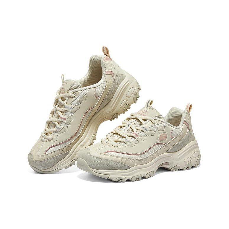 Skechers Dlites 'Beige Pink' Women's 896145-NTPK