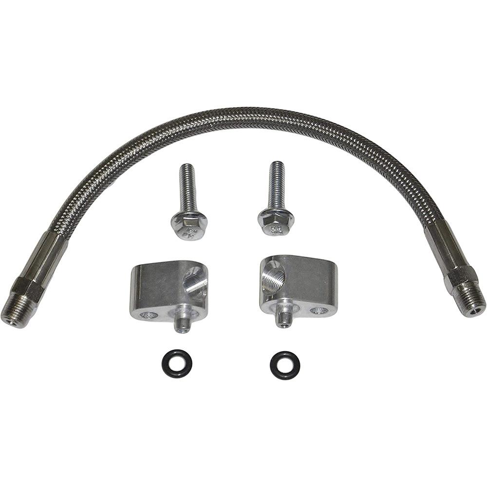 LS Throttle Cylinder Body Bypass Hose Kit Coolant Crossover LS1 Steam Port Fits all GM series