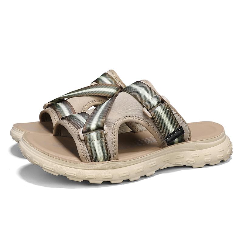 Fashion Brand Summer Men's Sandals Men Slippers Gladiator Men Beach Sandals Soft Comfortable Outdoors Wading Shoes Breathable Season Sne