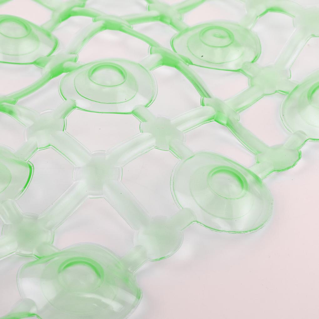 Koupelnová podložka do vany Jednobarevná Domácí doplňky Design s přísavkami Podložky do sprchových van PVC Protiskluzová podložka Koupací doplněk