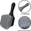 Car Tire Brush - Durable Wheel Cleaning Scrub Brush with Ergonomic Handle - Automotive Detailing Tool for Rims Wheels Amagi