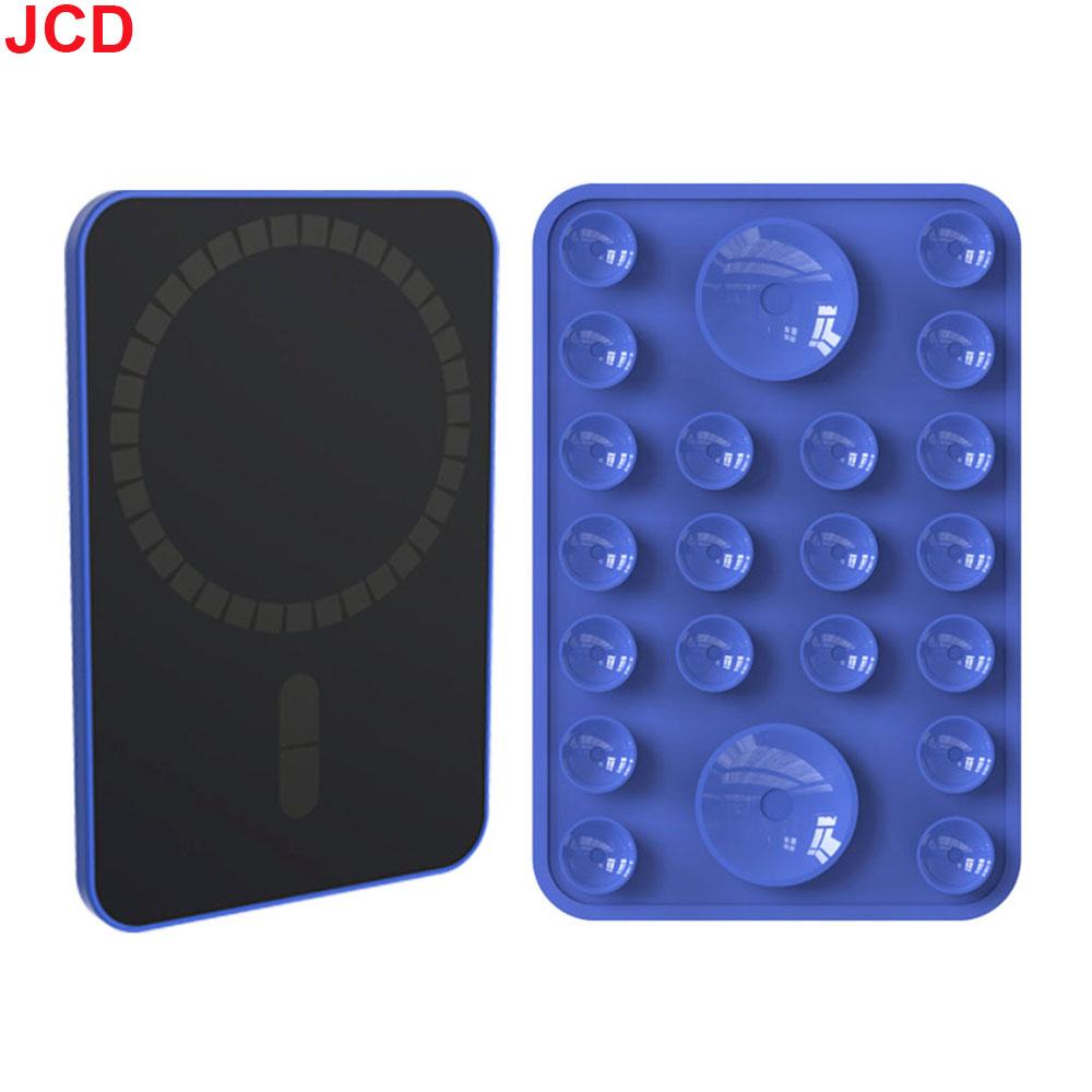JCD 1pc For Magsafe Magnetic Suction Cup Mount Silicone Suction Phone Case Stand Universal Hands-Free Mirror Shower Phone Holder