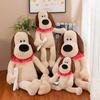 New Bone Dog Plush Master Dog Doll Cute Soft Cute Dog Toy Creative Birthday Gift Doll