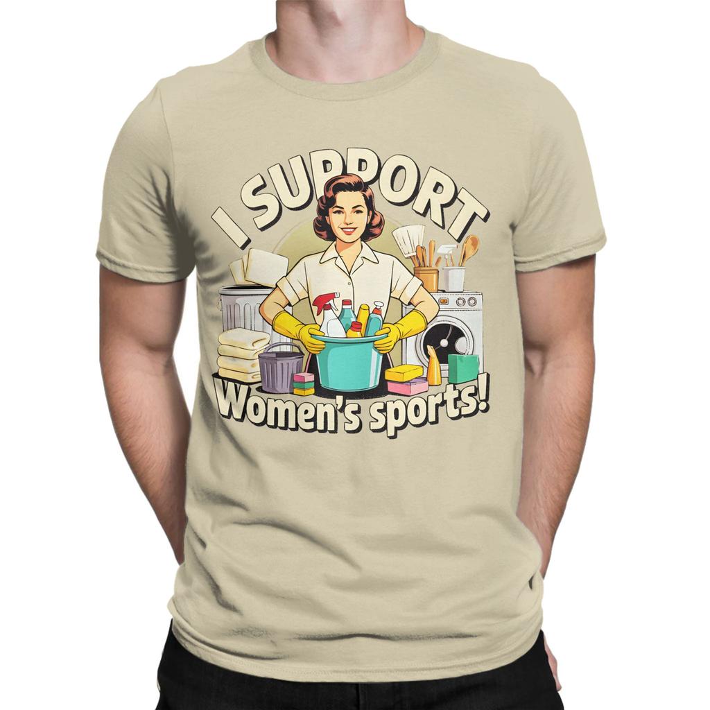 Unisex I Support Unisexs Sports T Shirts Pure Cotton Tops Funny Short Sleeve Crew Neck Tees Birthday Gift TShirts