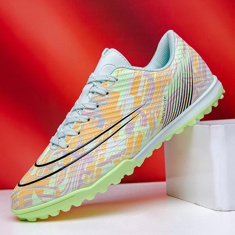 

Шиповки для газона короткие футбольные бутсы мужские с одним шипом подошва женские тренировочные низкие шиповки сломанные 76 спортивная обувь 45