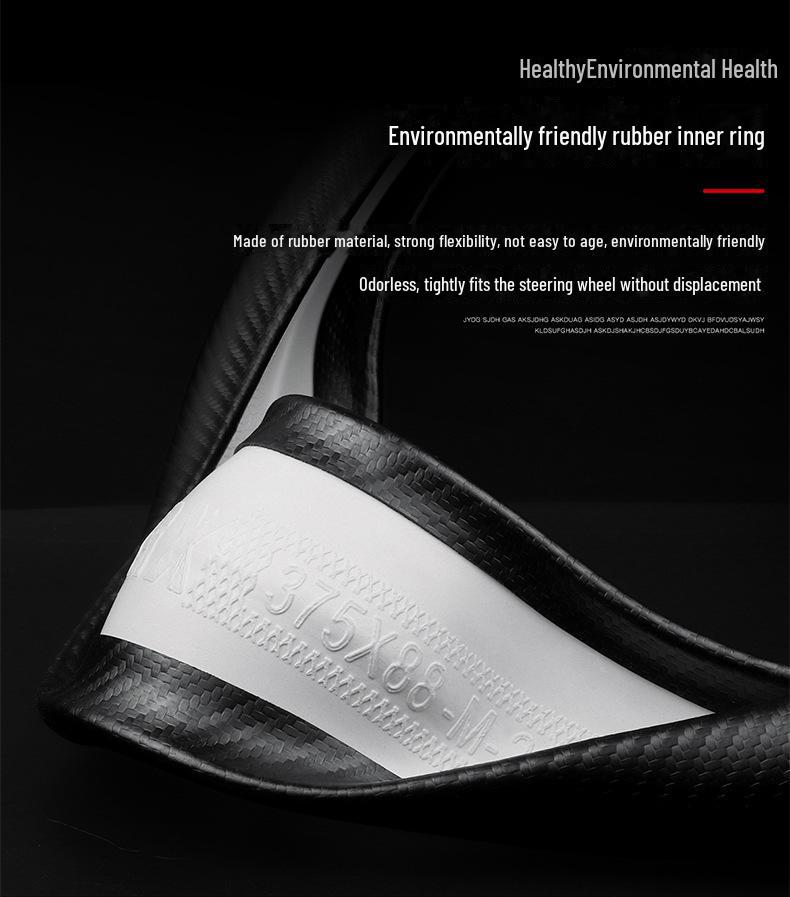 Rattkåpa i Läder & Kolfiber för Geely Emgrand, New Boyue, GSGL, Binyue, Binrui, Vision