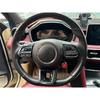 For MG HS ZS 2018      ABS Carbon Fiber Steering Wheel Buttons Cover Trim Frame Sticker Car Accessories