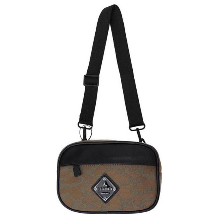 New Jordan Polyester Shoulder Bag, Crossbody Bag Regular Men's Brown JD2433040AD-002