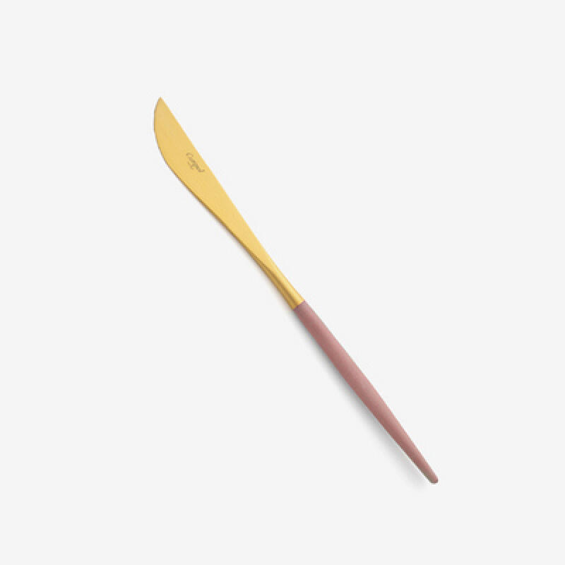 Goa Ethnic Pink Gold Dinner Knife