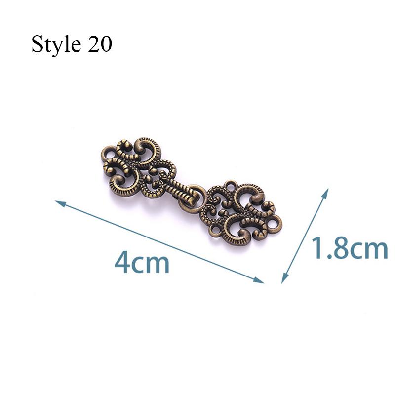 Trousers Waist Button Fixed Tightening Artifact Metal Buckle Skirt Adjustment Button Dress Waist Change Button DIY Classical