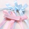 LOVEKIKI 2Pcs Long Tassel Hair Bow Hair Clips for Girl Lovely Ribbon Headwear Ins Party Ponytail Barrette Women Hair Accessories