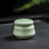 5ml Sealed Ceramic Cosmetic Jar Empty Portable Leakproof Pot for Face Cream Solid Perfume Travel Outdoor Use