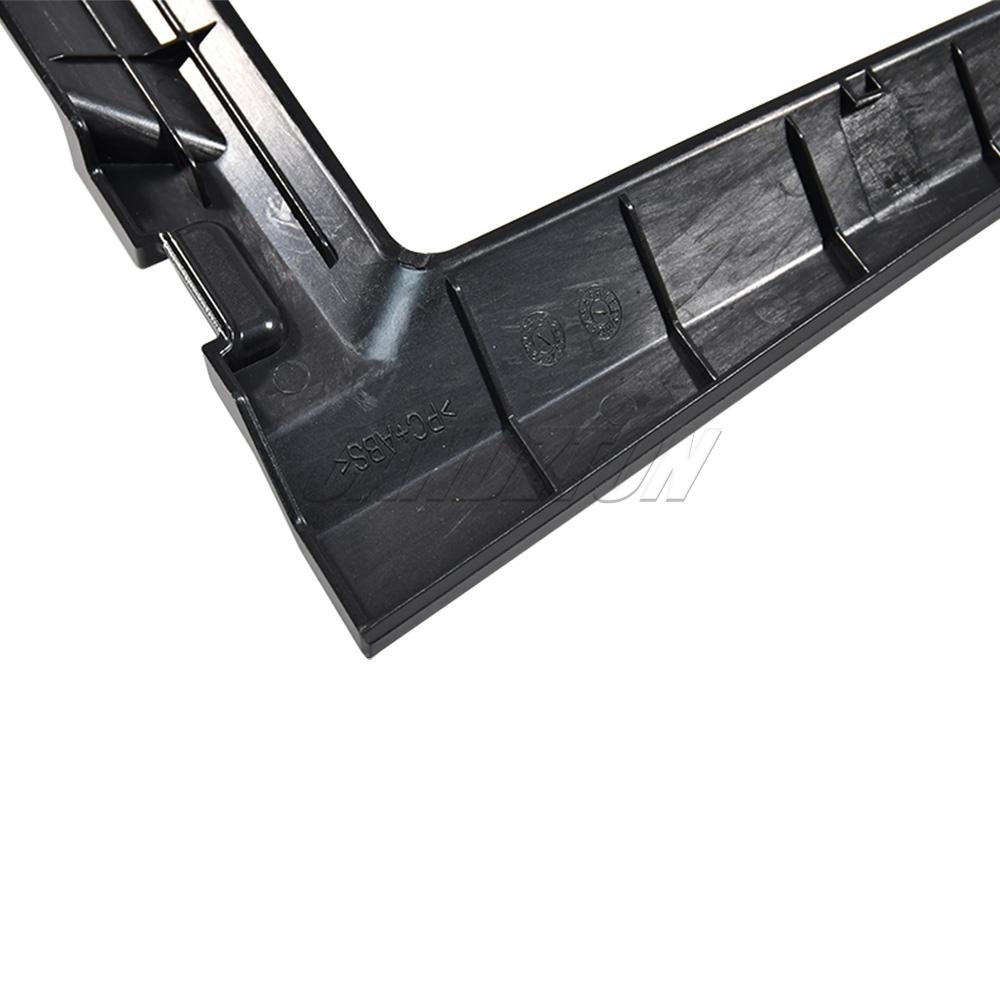 Für BMW X5 E70 X6 E71 2006-2014 Neue vordere Mittelkonsolen-Panelabdeckung Zierblende schwarz 51166956756 Autozubehör