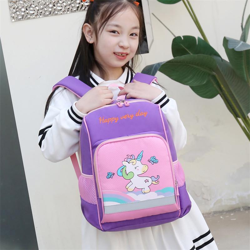 Fun And Stylish Cartoon Print Large Capacity Backpack For Boys And Girls School Use
