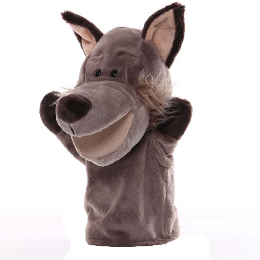 Stuffed Animal Hand Puppet Interactive Hand Finger Puppets Appease Dolls Parent-child