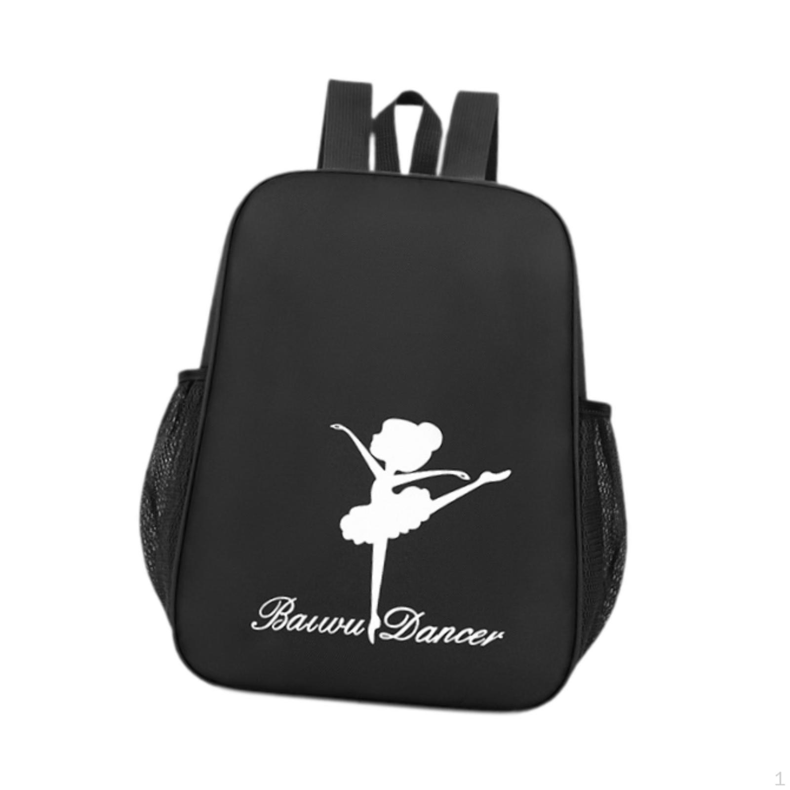 

Рюкзак для балета, танцев, гимнастики, спортзала, плавания, уикендер для девочек чёрный