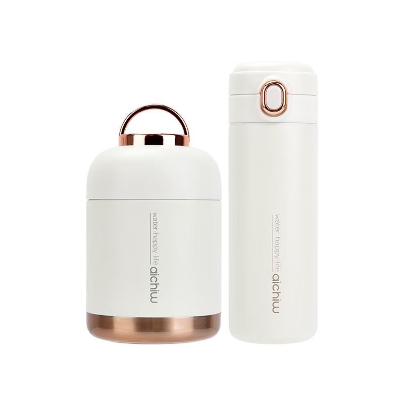 

Aiqiwu Duoya Stainless Steel Thermos & Food Jar Set