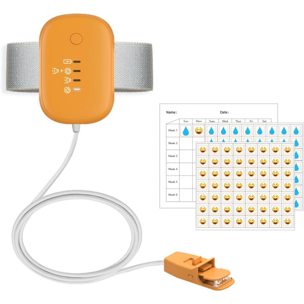 Bed Wetting Alarm for Kids (Potty Training) - Orange