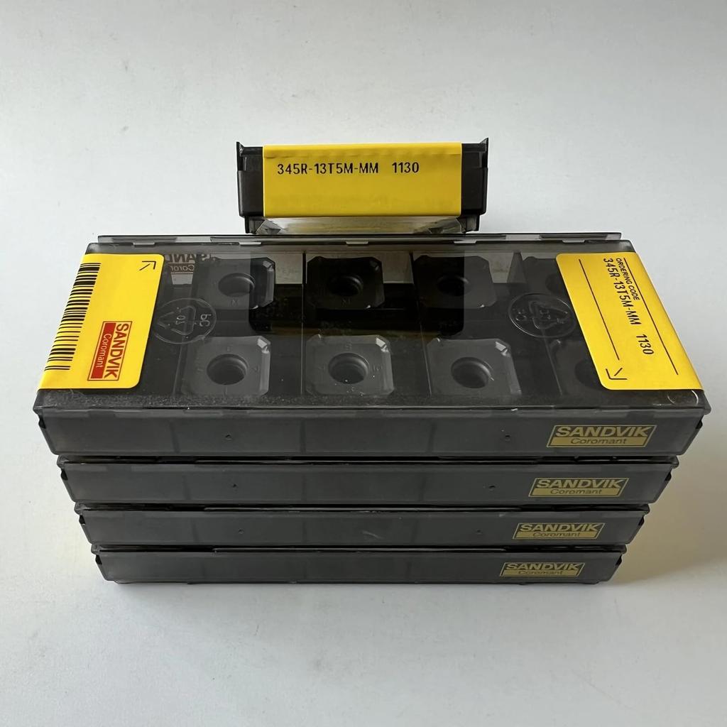 Original Sandvik / 345R-13T5M-MM 1130 /  CNC lathe carbide blade 10 Pcs
