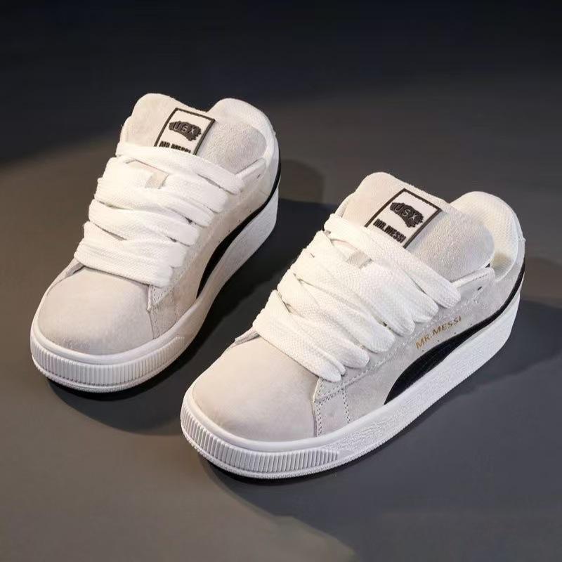Dopamine Classic Bread Shoes Low Top Comfortable Casual Board Shoes Vintage Ins Couple Shoes