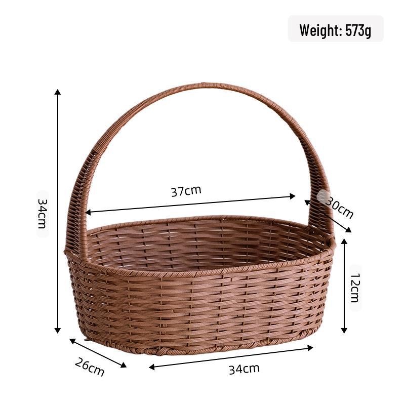DIY Confinement Gift: Fresh Flowers, Fruit, and Woven Basket for Postpartum Patients