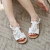 [Babyzzam] Unisex Pom-Pom Tassel Sandals White [BB375-10001]