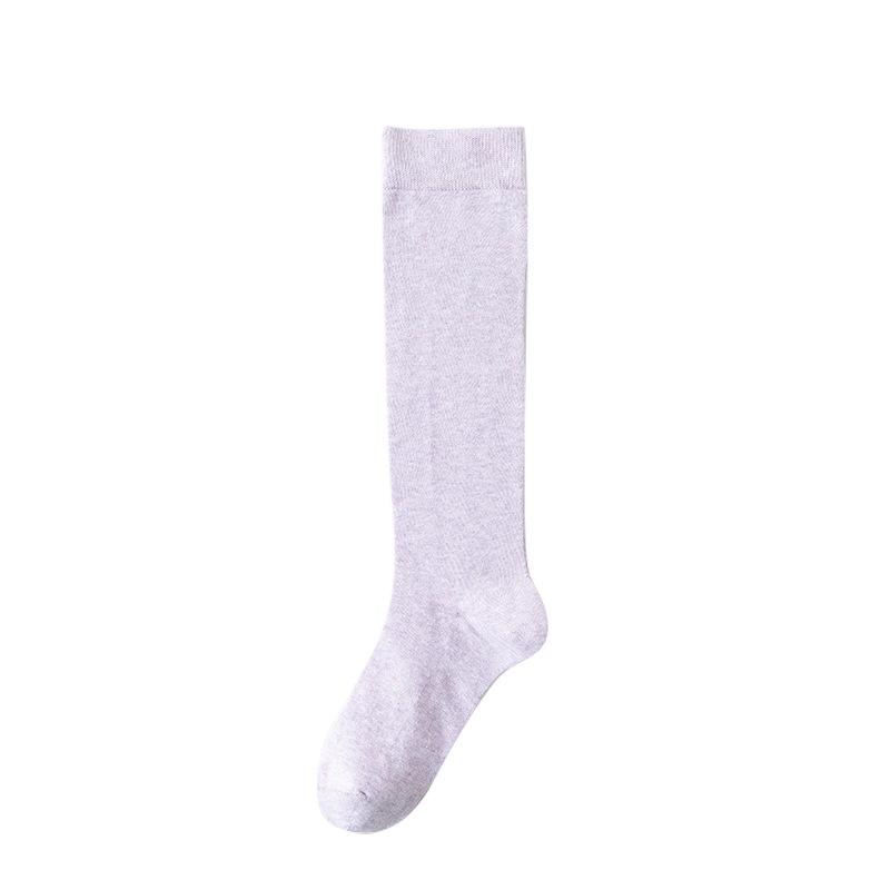 Female Spring and Autumn Cotton Pressure Thin Long Leg Socks