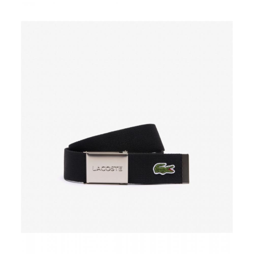 

Lacoste Мужской тканый ремень L1212 [черный] 110