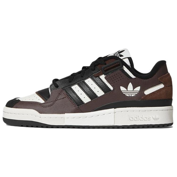 Adidas Originals Forum Exhibit Low Top Sneakers Unisex Sneakers Brown White Black GV9310