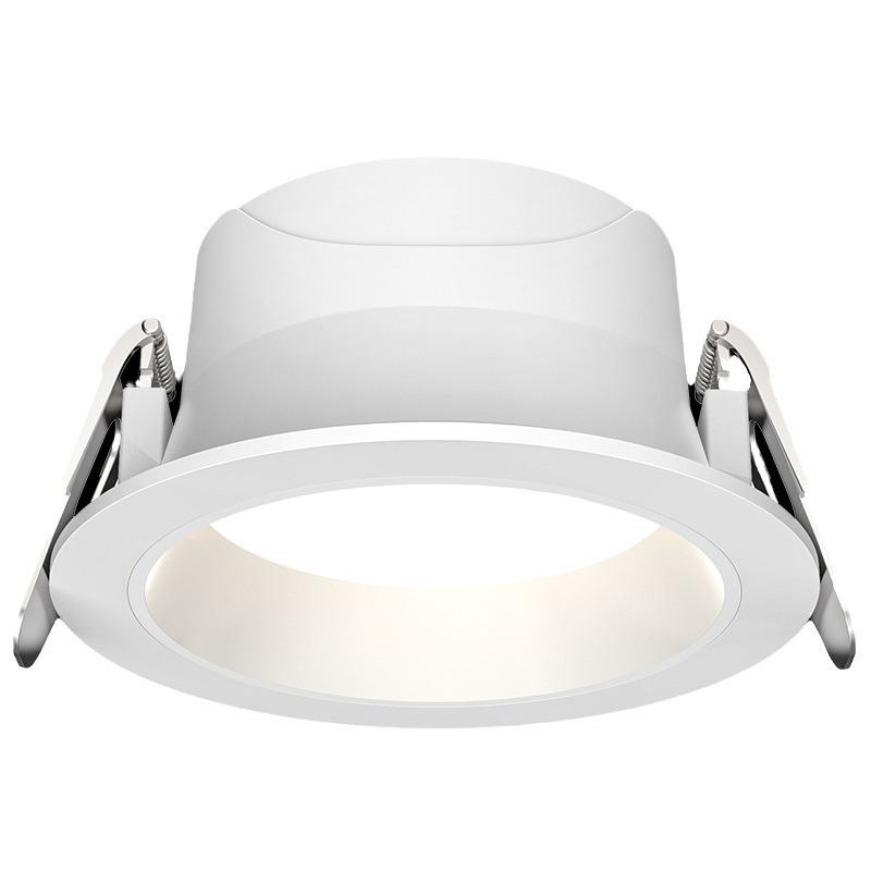 Recessed Anti-Glare Ceiling Downlight for Living Room and Corridor, 7.5cm-8.5cm Cutout.