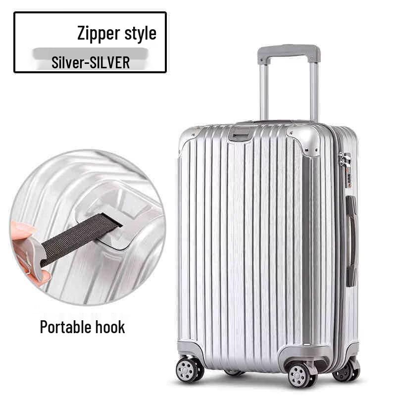 Li Shen Zipper Luggage Trolley Case