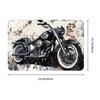 Retro Classic Motorcycle Motorcycle Lovers Gift Doormat Anti-Slip Entrance Kitchen Bathroom Door Floor Mat  Toilet Carpet Rug