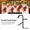 Garland Stocking Hangers Removable Headphone Hanger Holder Aluminium Alloy Student Desk Backpack Hook for Living Room Kitchen Bedroom