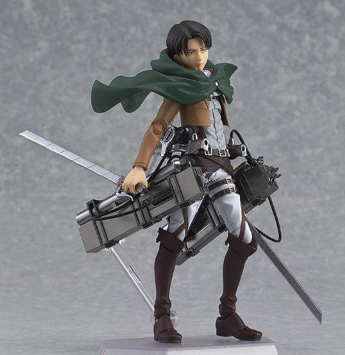 Max Factory Figma Attack on Titan Levi Non-scale Movable Figure ABS PVC Painted