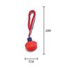 Dog Toy Ball Rubber Chew Toy for Dogs Durable Dog Chew Ball Toy for Chewers Fetch Ball for Medium Small Dogs Embossed Texture