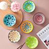 6pcs Ceramic Bohemian Underglaze Color Rice Bowl New Home Especially Good-looking Eating Rice Bowl