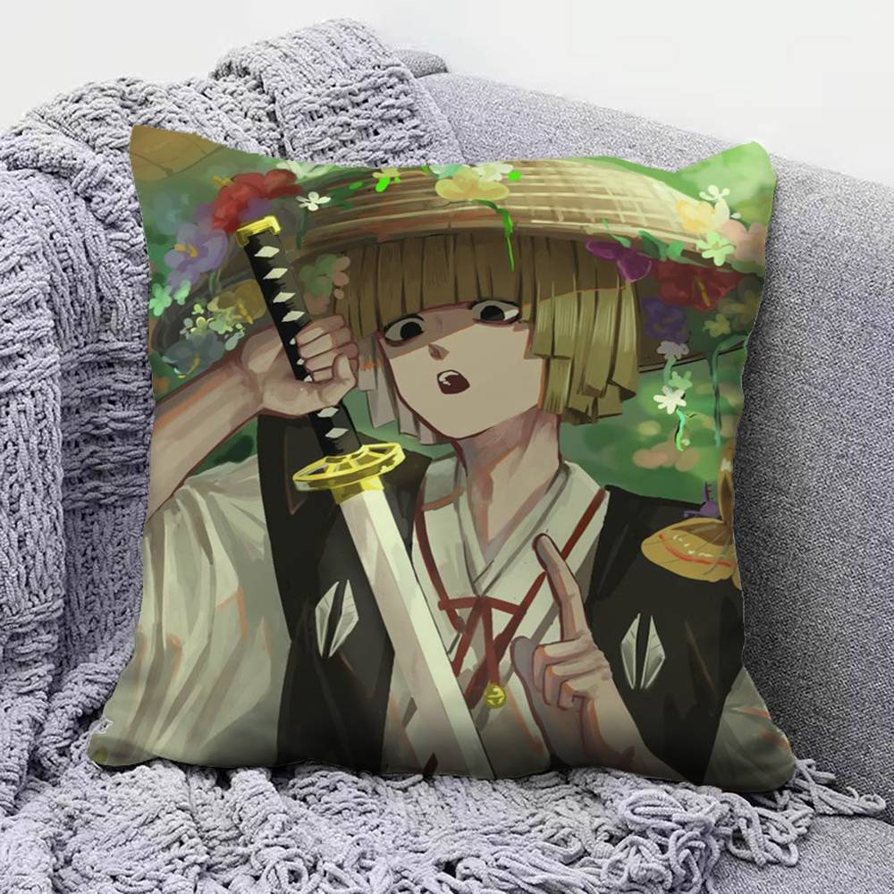hell paradise Anime Pillow Covers Home Sofa Cushion Covers and Aecorative Custom