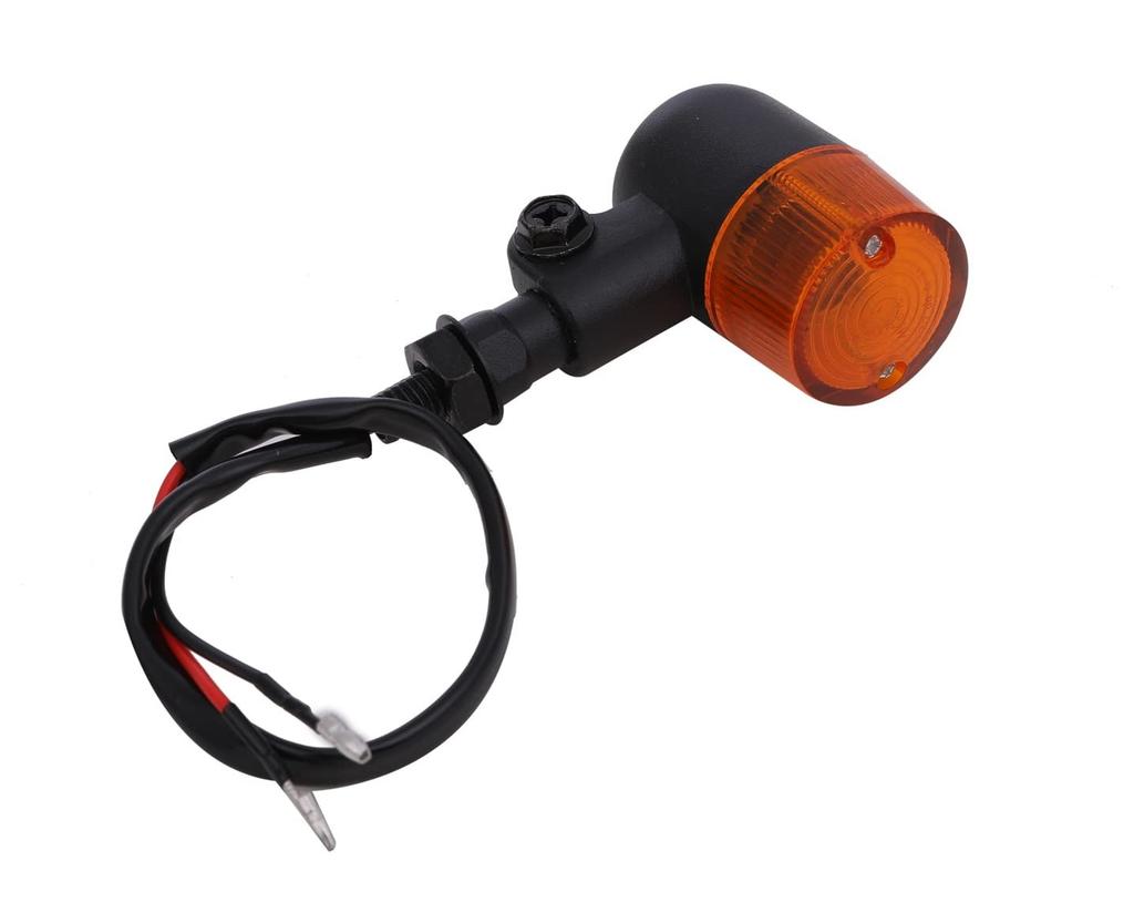 CustomDivine Round European Turn Signal, Set of 4, 1.4 Inches (35 Mm), Aluminum Stays,