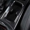 For Nissan Navara NP300 2016-2019 Car Front Water Cup Holder Frame Cover Trim Sticker Carbon Fiber Accessories