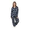 Peanuts Womens/Ladies Snoopy Long-Sleeved Long Pyjama Set