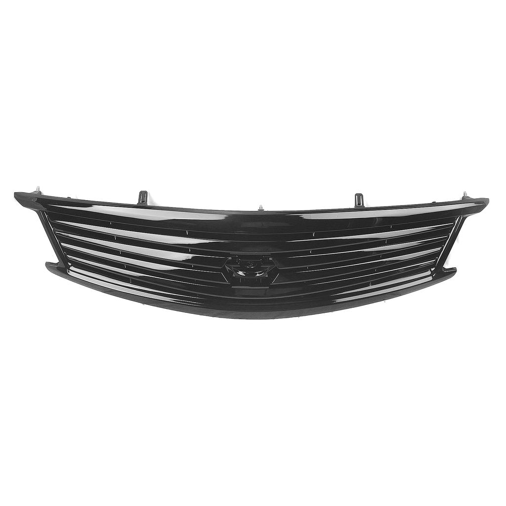 For Infiniti G25 G37 4 Door Sedan 2010-2013 Q40 Gloss/Matte Black/Carbon Fiber Look Front Grille Grill Upper Bumper Hood Mesh