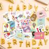 20pcs Combination Set Happy Birthday Card Blessing Message Cards  Party Accessories
